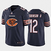 Nike Bears 12 Allen Robinson II Navy Team Big Logo Vapor Untouchable Limited Jersey Dzhi,baseball caps,new era cap wholesale,wholesale hats